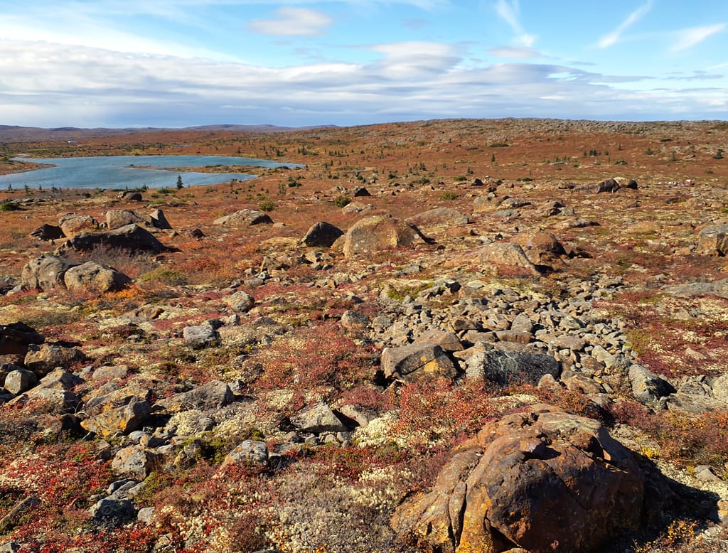 Blue Lake deposit area — September 2025