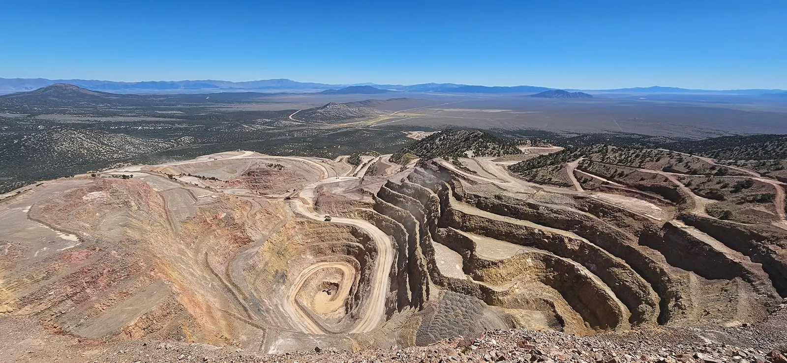 Gold Bar open pit, Nevada