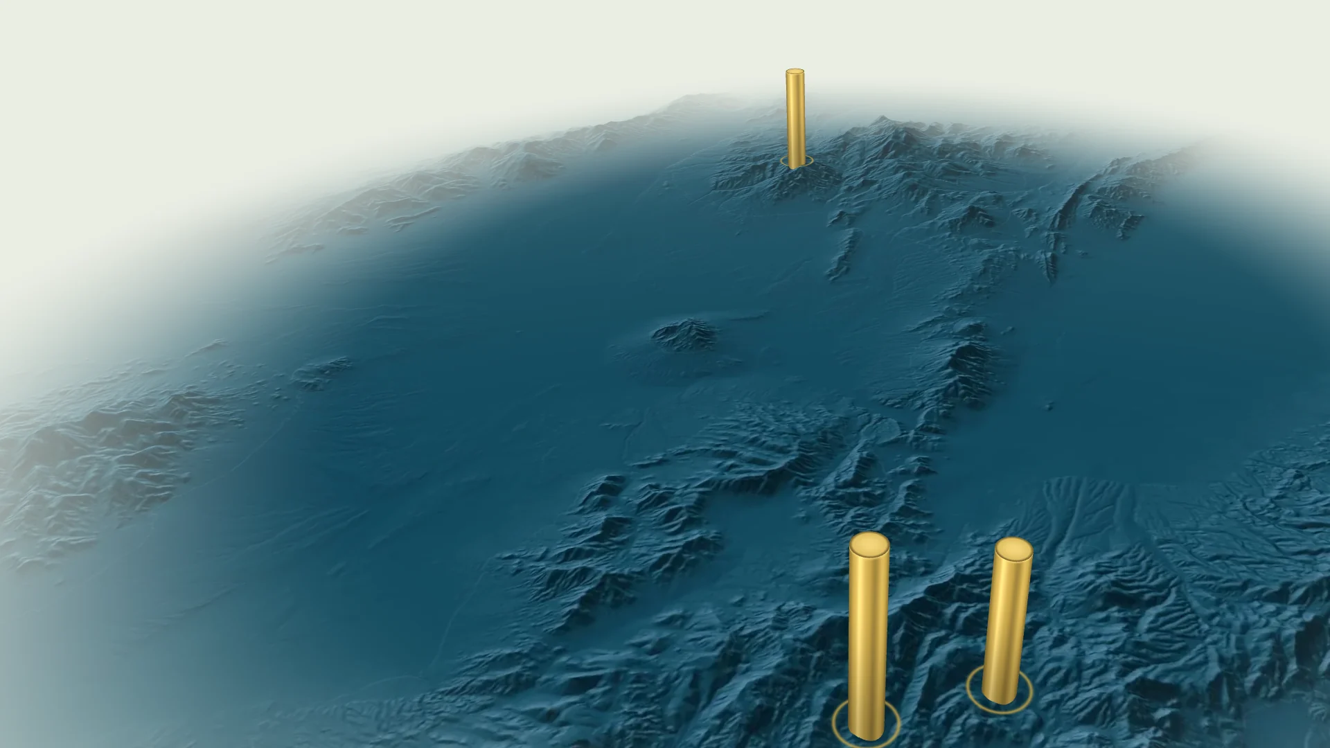 Gold Bar Mine Complex, Nevada, in McEwen’s 3D map