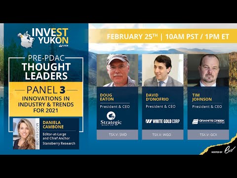 Pre-PDAC Panel - Series 3: Innovations in Industry &amp; Trends for 2021