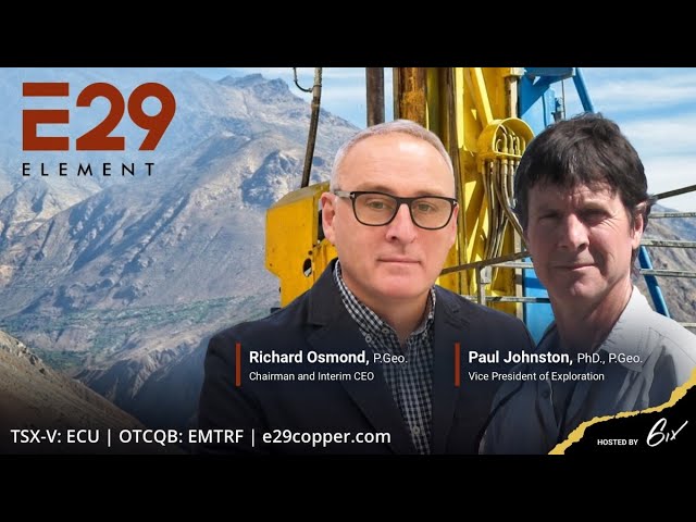 Element 29 Resources drills 383.75 Meters of 0.71% CuEq at the Elida copper Project