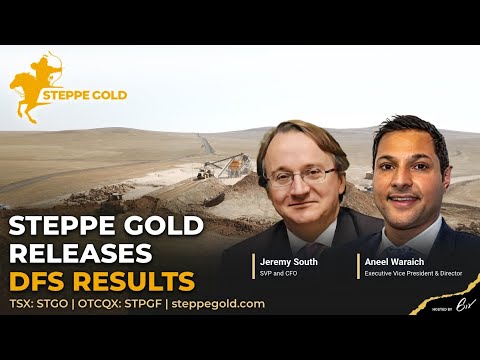 Steppe Gold Releases DFS Results