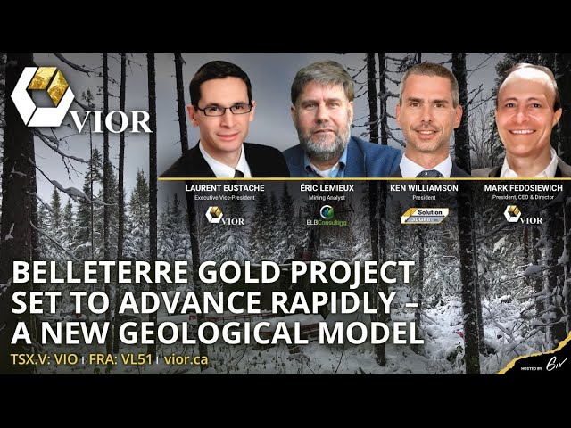 Belleterre Gold Project Set to Advance Rapidly – A New Geological Model