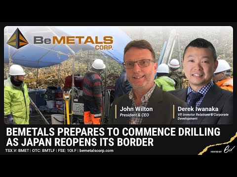 BeMetals Prepares To Commence Drilling As Japan Reopens Its Border