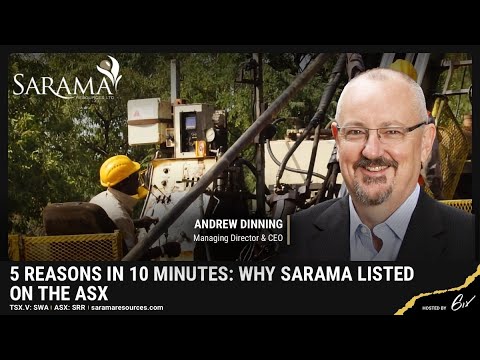 5 Reasons in 10 Minutes: Why Sarama Listed on the ASX