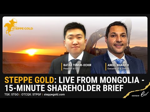 Steppe Gold: Live from Mongolia - 15 Minute Site Update
