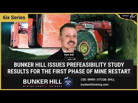 Bunker Hill Issues Prefeasibility Study Results for the First Phase of Mine Restart