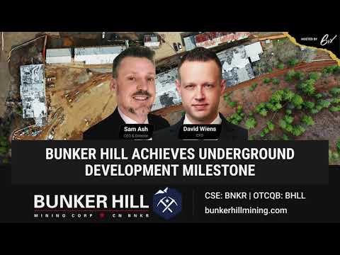 Bunker Hill Achieves Underground Development Milestone