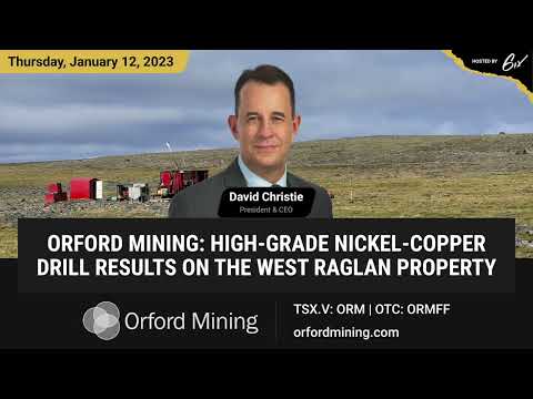 Orford Mining: High-Grade Nickel-Copper Drill Results on the West Raglan Property