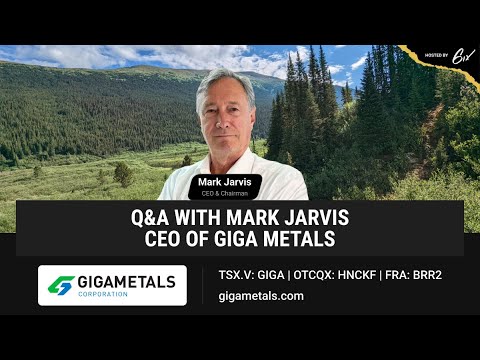 Q&A With Mark Jarvis, CEO of Giga Metals