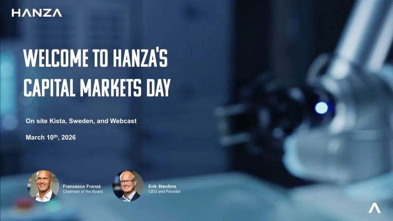 Hanza (Stockholm:HANZA) Q1 2026 Earnings Call