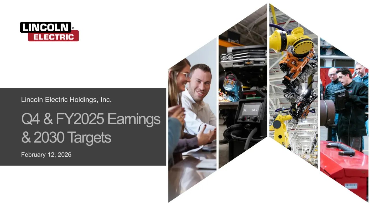 Lincoln Electric Holdings (NASDAQ:LECO) Q4 2025 Earnings Call