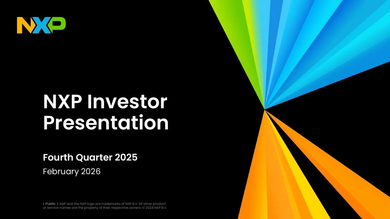 NXP Semiconductors (NASDAQ:NXPI) Q4 2025 Earnings Call
