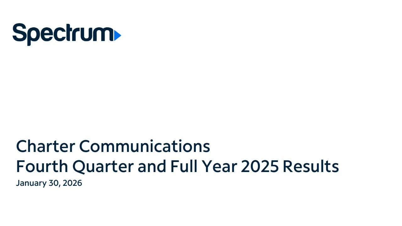 Charter Communications (NASDAQ:CHTR) Q4 2025 Earnings Call