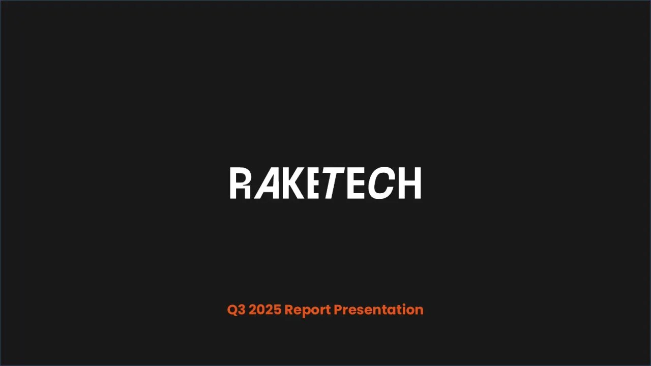 Raketech Group Holding (Stockholm:RAKE) Q3 2025 Earnings Call