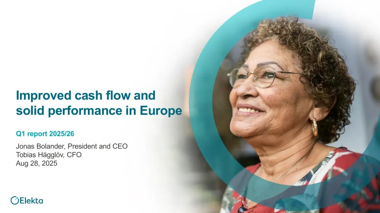 Elekta (Stockholm:EKTA B) Q1 2026 Earnings Call