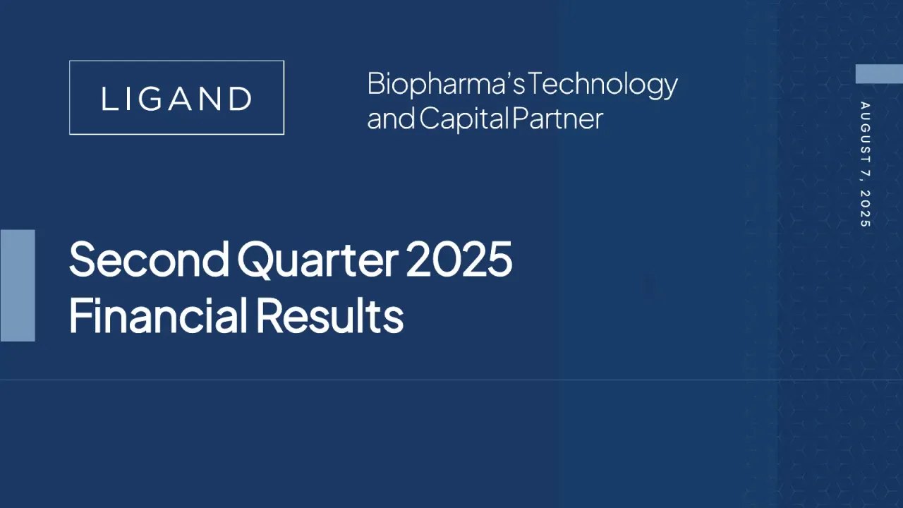 Ligand Pharmaceuticals (NASDAQ:LGND) Q2 2025 Earnings Call
