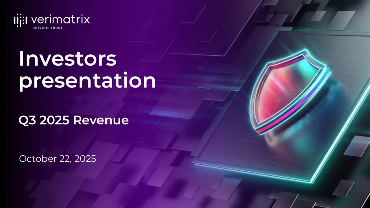 Verimatrix (Euronext:VMX) Q3 2025 Earnings Call