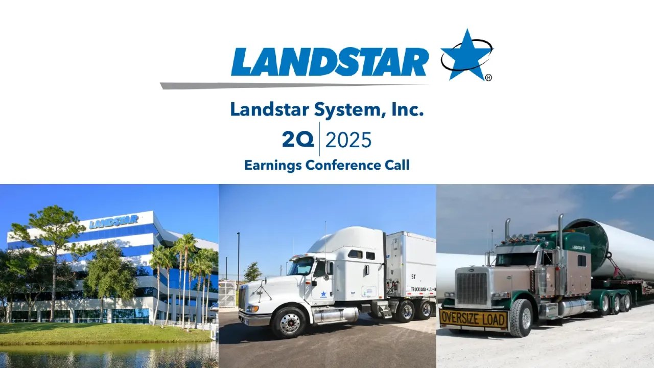 Landstar System (NASDAQ:LSTR) Q2 2025 Earnings Call