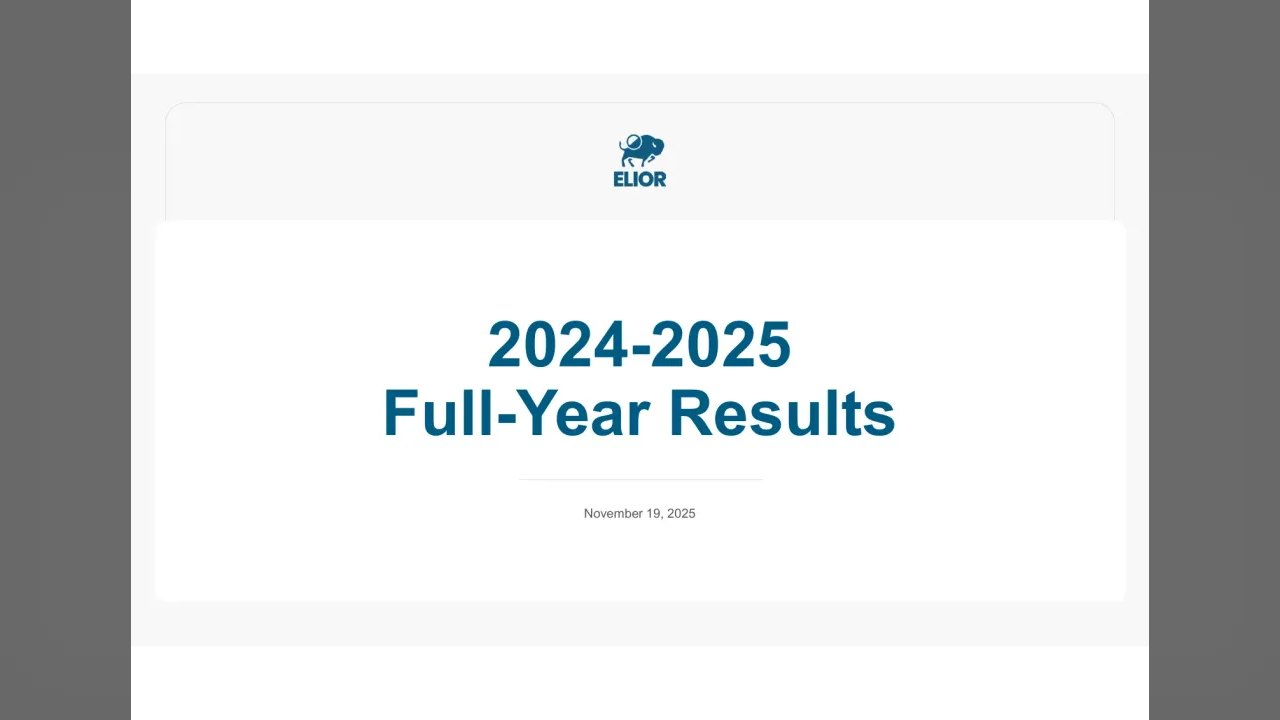 Elior Group (Euronext:ELIOR) Q4 2025 Earnings Call