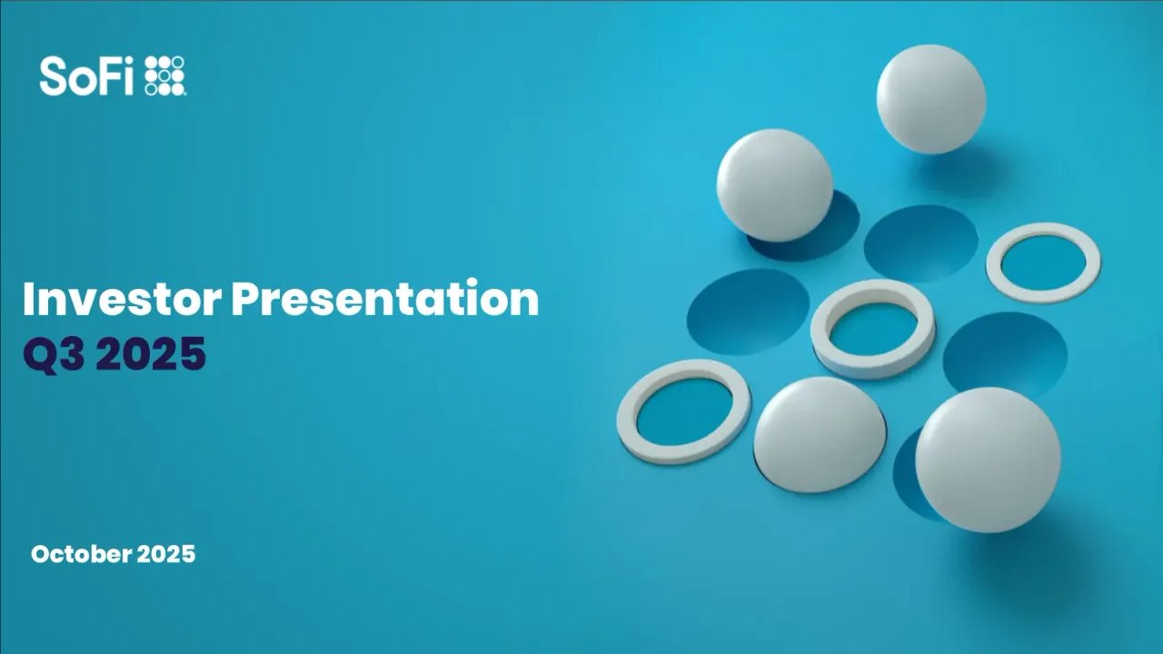 Sofi Technologies (NASDAQ:SOFI) Q3 2025 Earnings Call