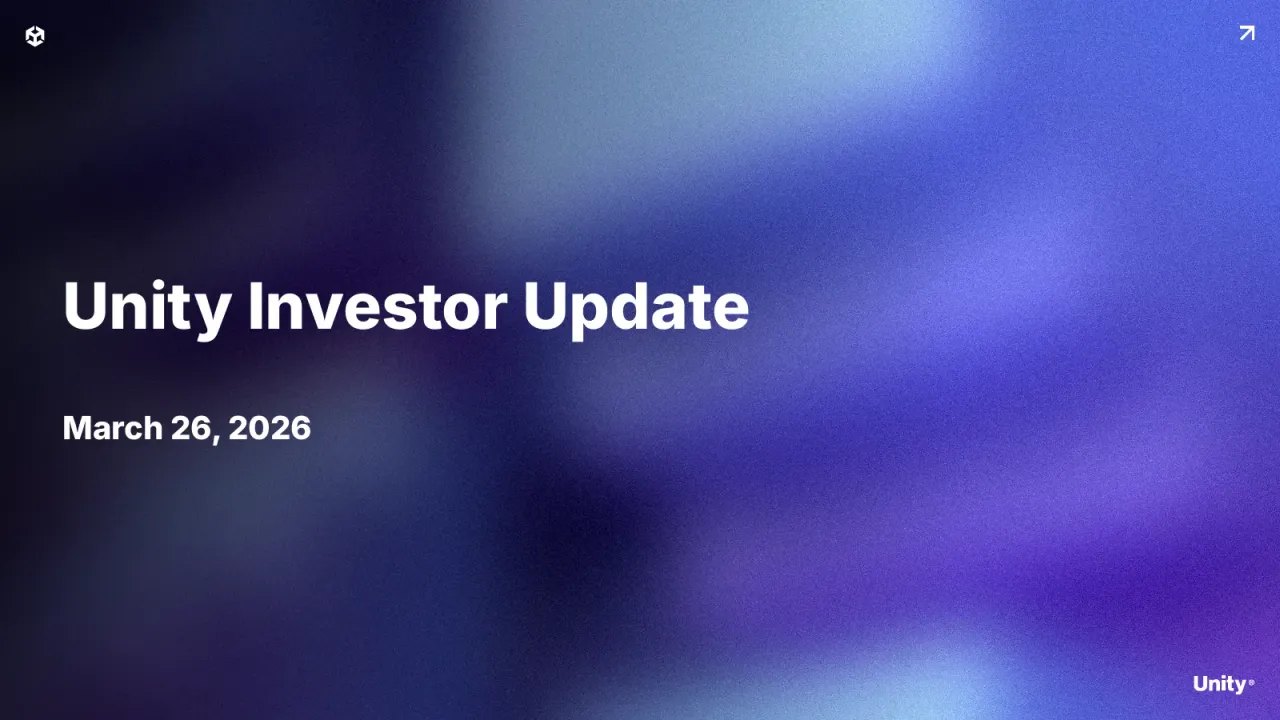 Unity Software (NYSE:U) Q1 2026 Earnings Call