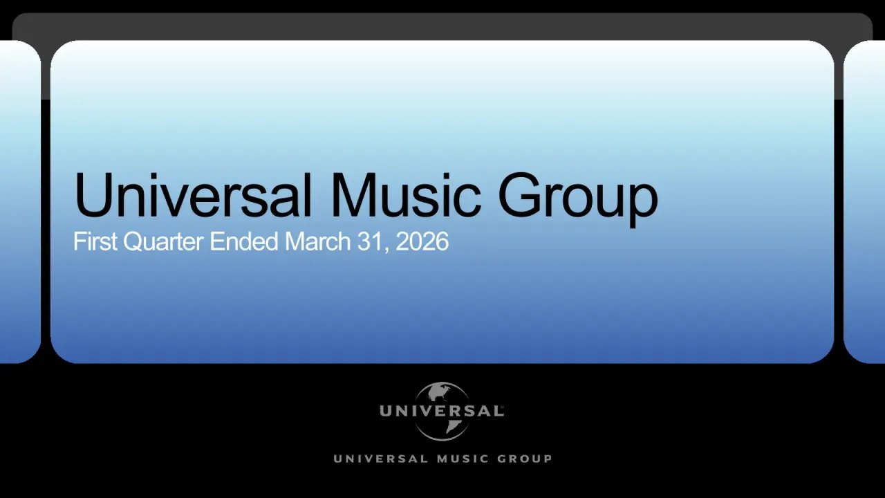 Universal Music Group (Euronext:UMG) Q1 2026 Earnings Call