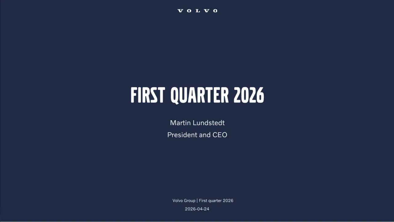 Volvo (Stockholm:VOLV A) Q1 2026 Earnings Call