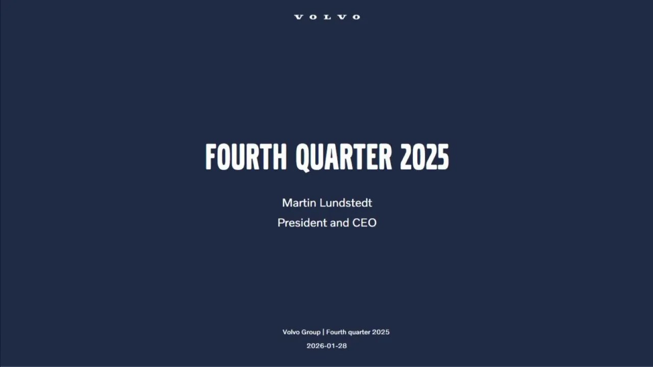 Volvo (Stockholm:VOLV A) Q4 2025 Earnings Call