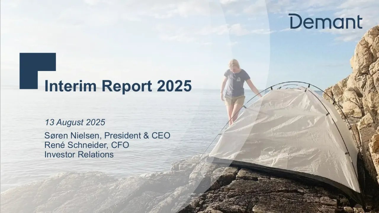 Demant (Copenhagen:DEMANT) Q2 2025 Earnings Call