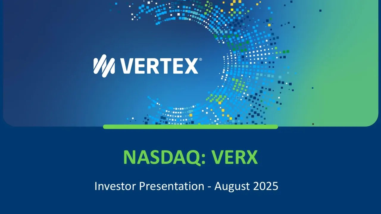 Vertex (NASDAQ:VERX) Q2 2025 Earnings Call