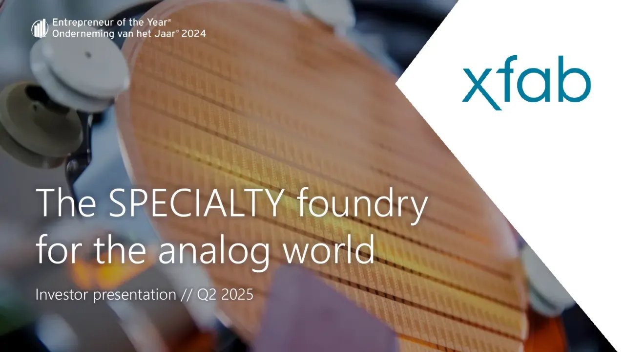 X-Fab Silicon Foundries (Euronext:XFAB) Q2 2025 Earnings Call