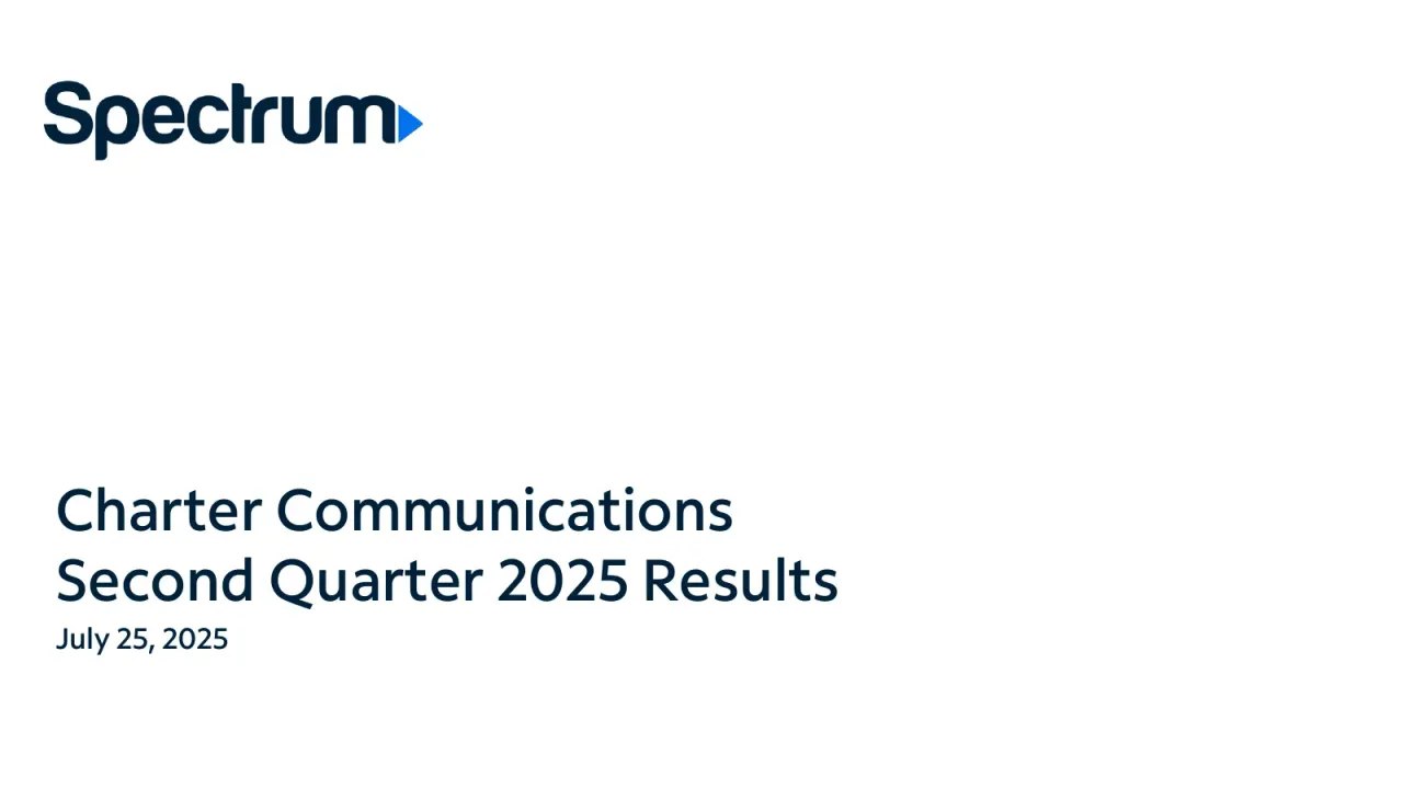 Charter Communications (NASDAQ:CHTR) Q2 2025 Earnings Call