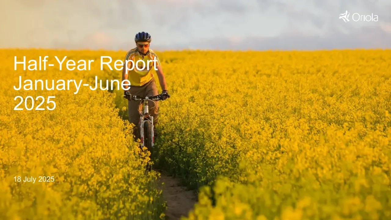 Oriola (Helsinki:ORIOLA) Q2 2025 Earnings Call