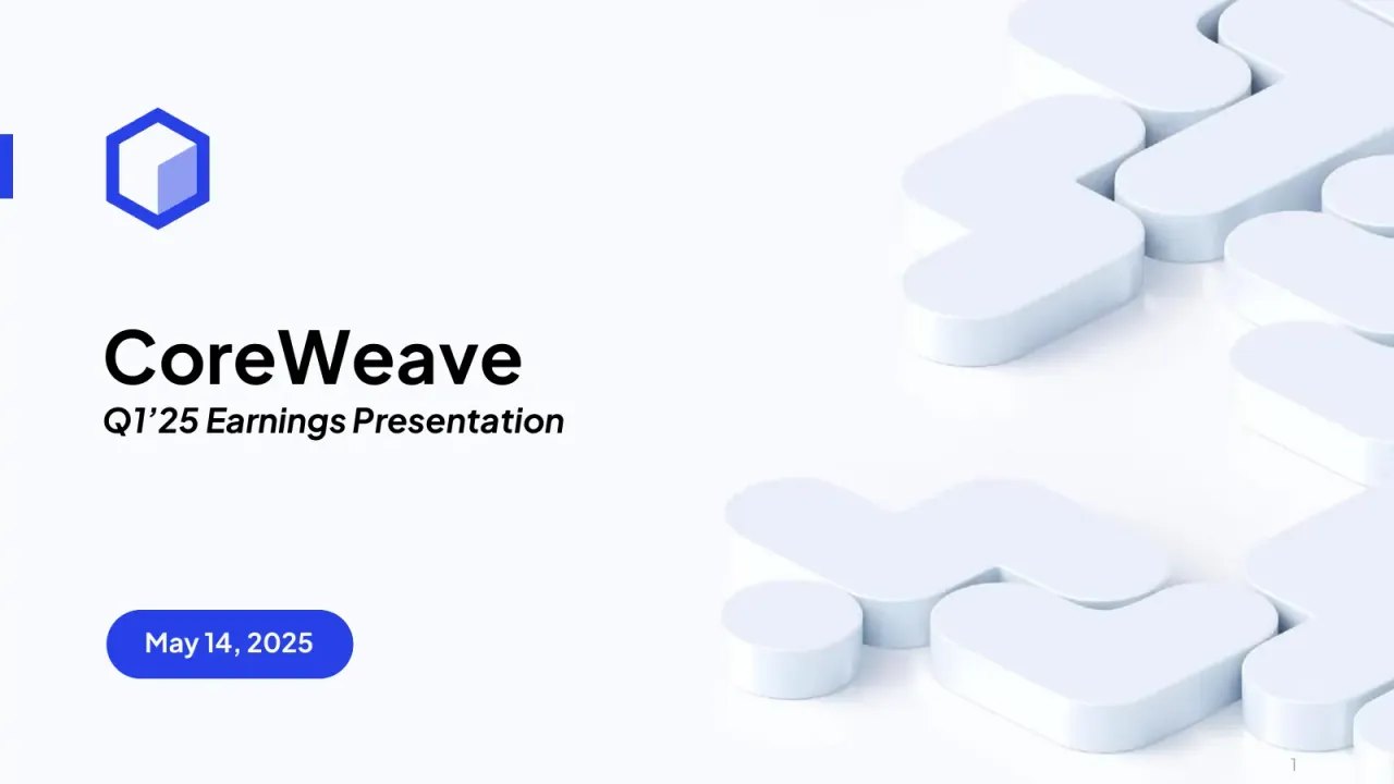 CoreWeave (NASDAQ:CRWV) Q1 2025 Earnings Call
