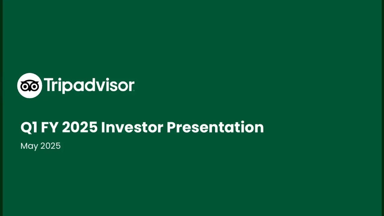 TripAdvisor (NASDAQ:TRIP) Q1 2025 Earnings Call
