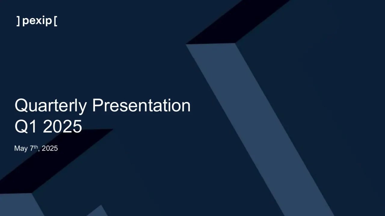 Pexip Holding (Oslo:PEXIP) Q1 2025 Earnings Call