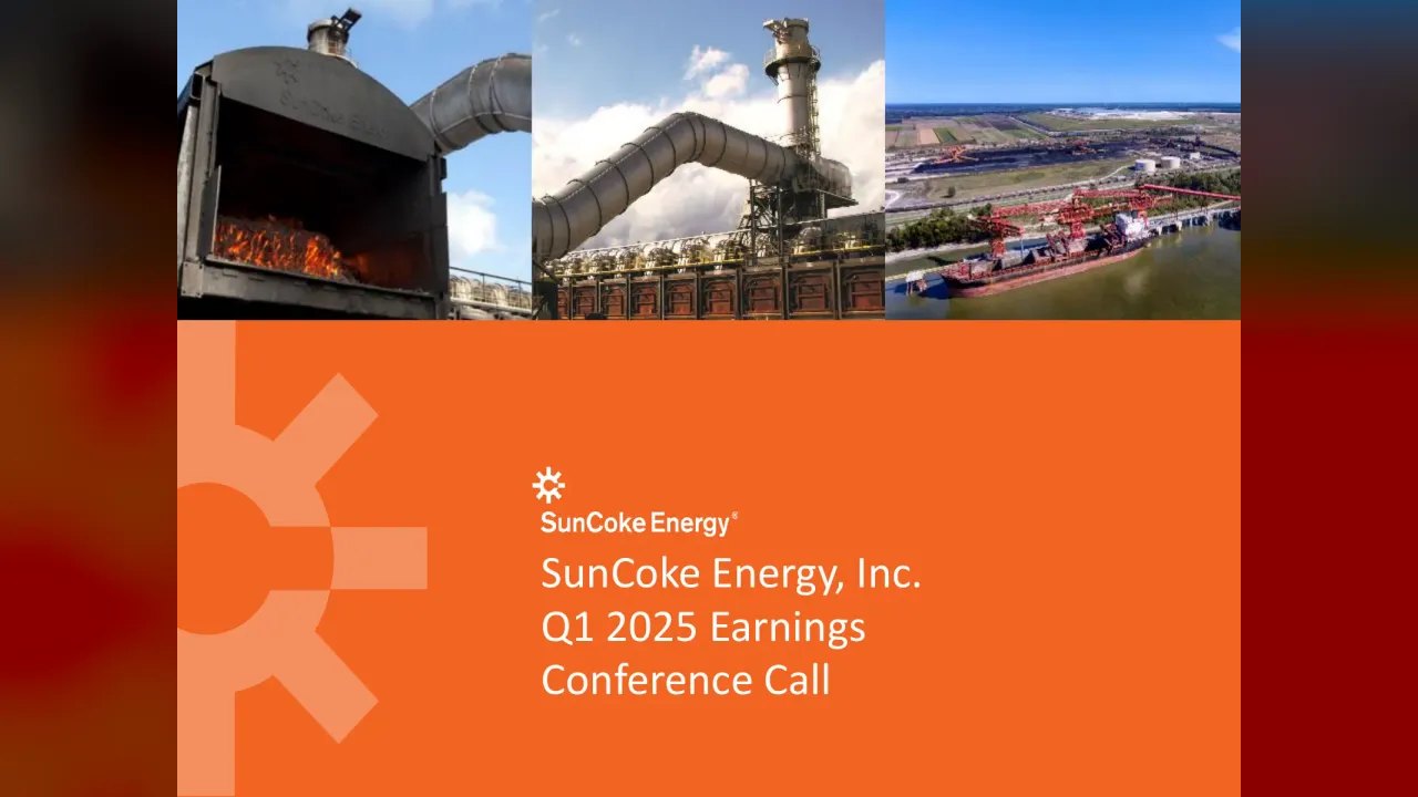 Suncoke Energy (NYSE:SXC) Q1 2025 Earnings Call