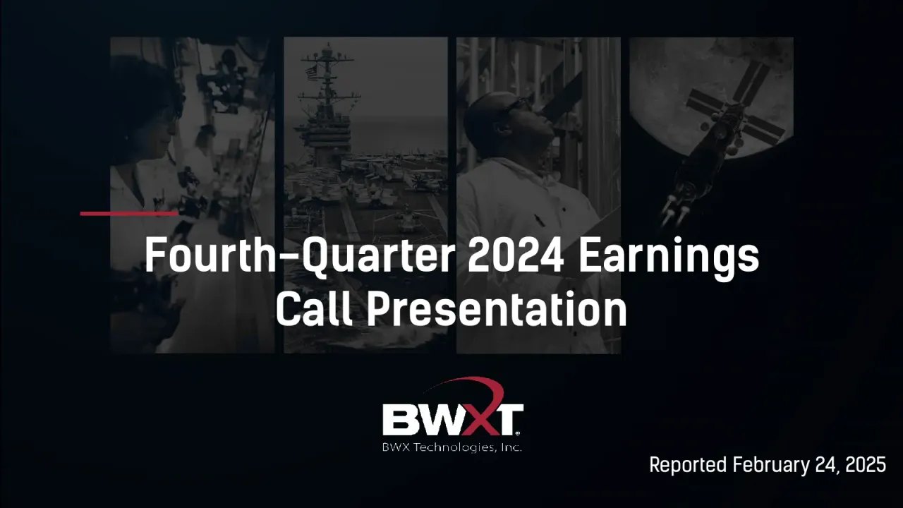 BWX Technologies (NYSE:BWXT) Q4 2024 Earnings Call