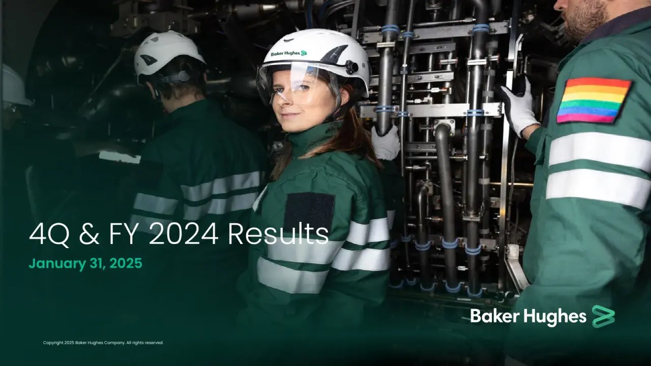 Baker Hughes (NASDAQ:BKR) Q4 2024 Earnings Call