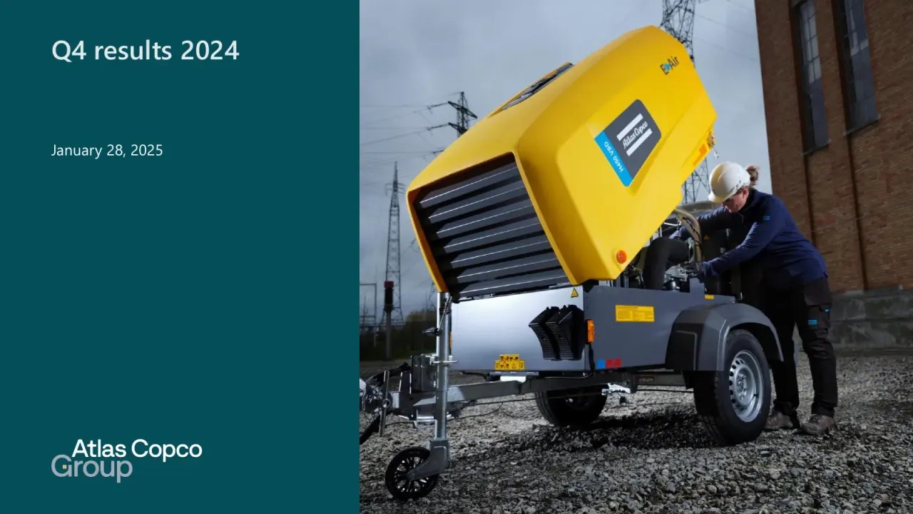 Atlas Copco (Stockholm:ATCO A) Q4 2024 Earnings Call