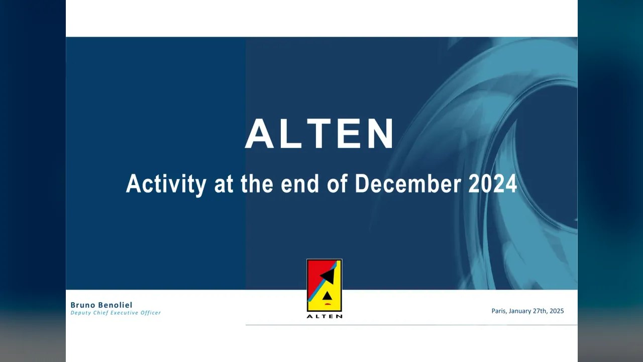 Alten (Euronext:ATE) Q4 2024 Earnings Call
