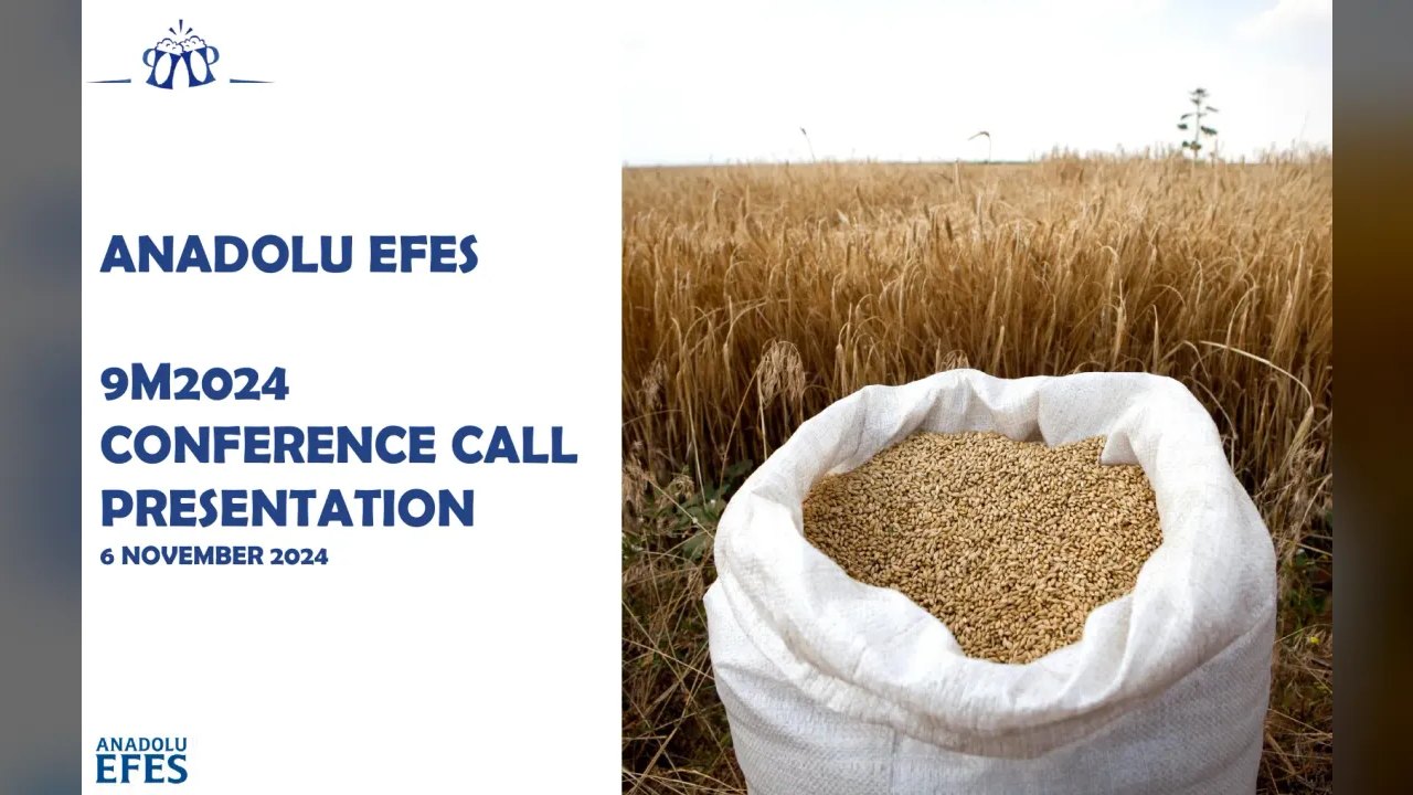 Anadolu Efes Biracilik ve Malt Sanayii A.S. (BIST:AEFES) Q3 2024 Earnings Call
