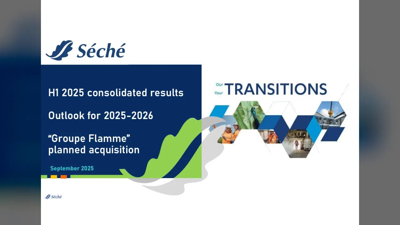 Seche Environnement (Euronext:SCHP) Q2 2025 Earnings Call
