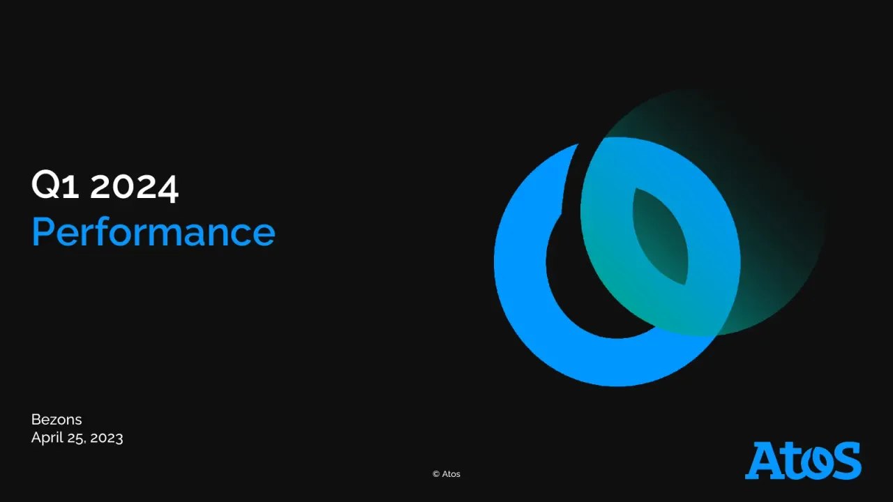 Atos (Euronext:ATO) Q1 2024 Earnings Call