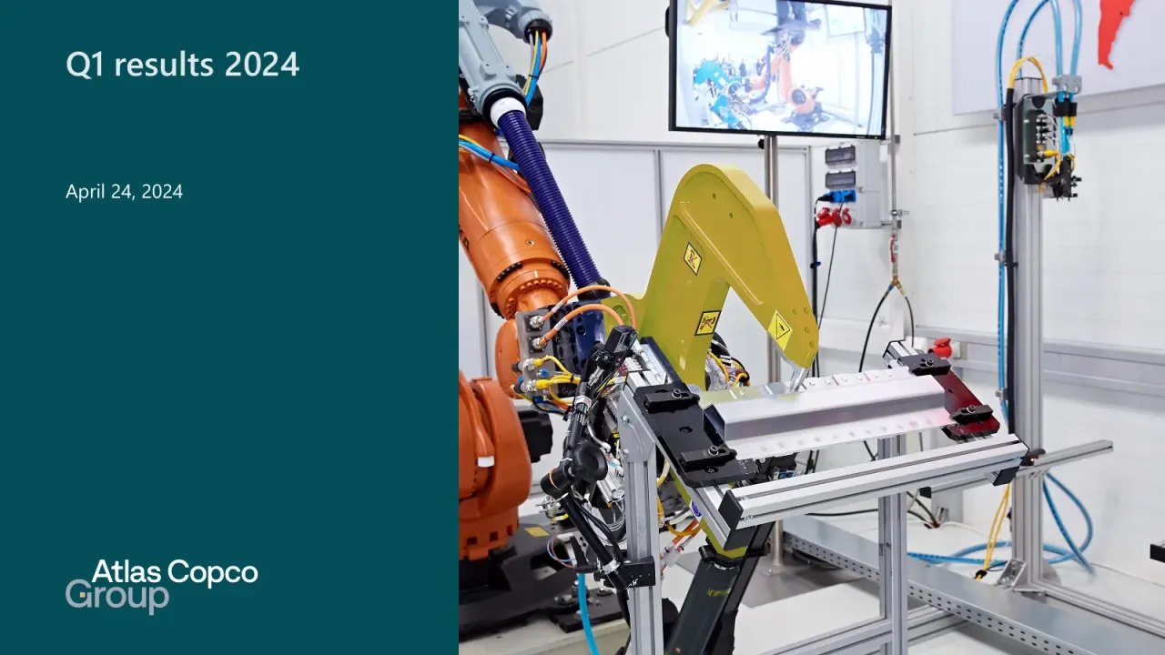 Atlas Copco (Stockholm:ATCO A) Q1 2024 Earnings Call