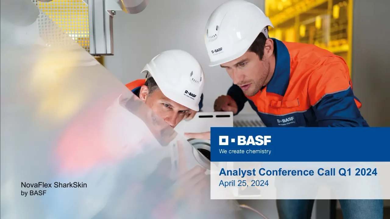 BASF (Xetra:BAS) Q1 2024 Earnings Call