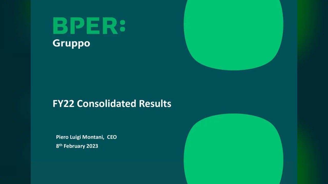 Bper Banca (Milan:BPE) Q4 2022 Earnings Call