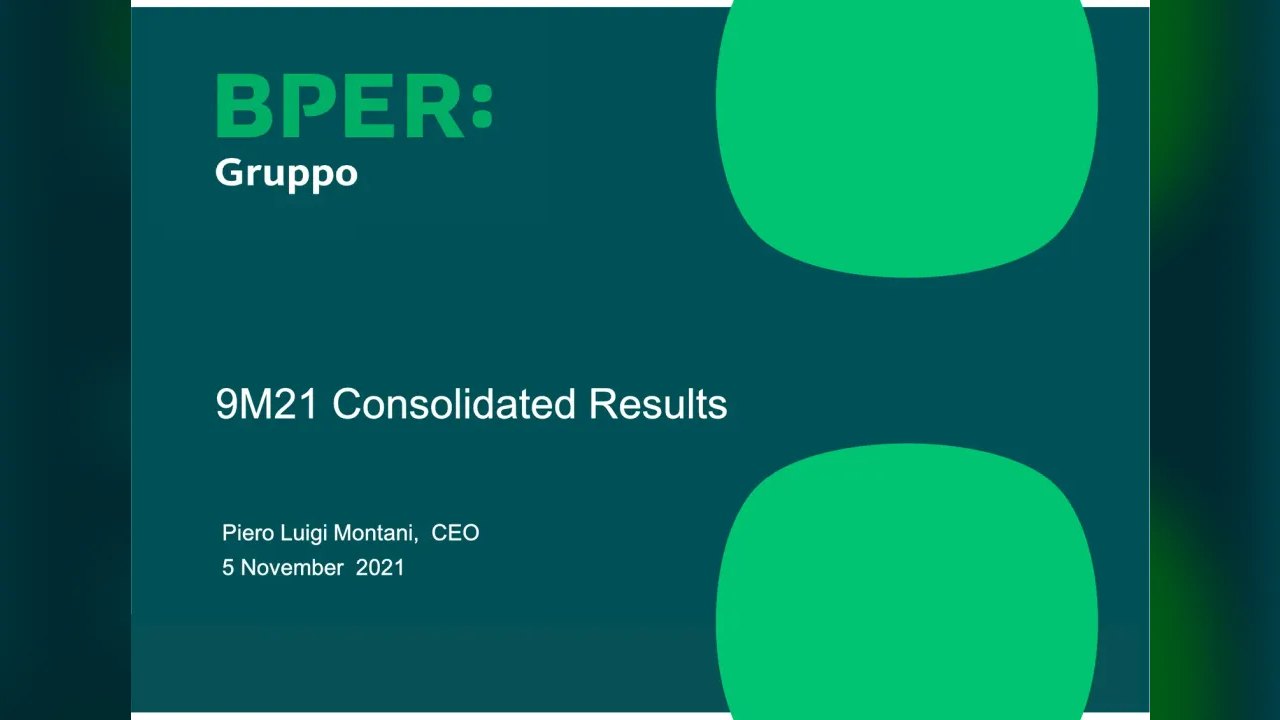 Bper Banca (Milan:BPE) Q3 2021 Earnings Call