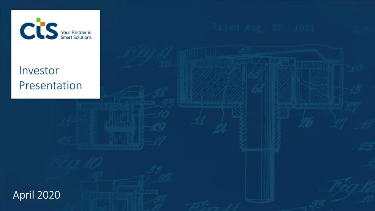 CTS (NYSE:CTS) Q1 2020 Earnings Call